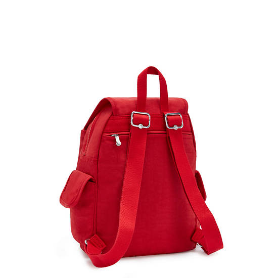 Kipling City Pack Small Backpacks Red Rouge | CA 1509VR